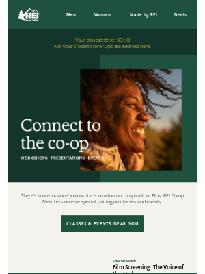 REI - So Much Happening—Right Near You!