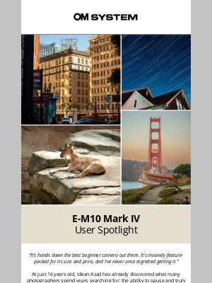 Olympus - User Spotlight: A Teen Photographer's Journey to 100K Monthly Views