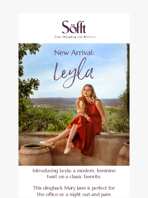 Sofft Shoes - New Mary Jane with a Modern Twist: Meet Leyla