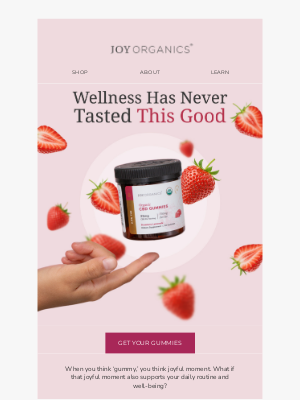 Joy Organics - 🍓Sleep, Calm, Relief… All in a Gummy?