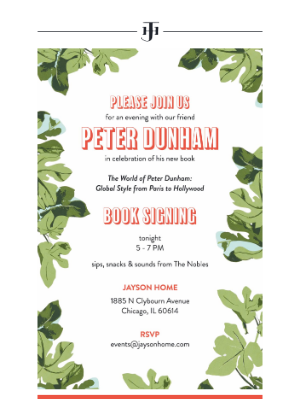 Jayson Home - see you tonight?