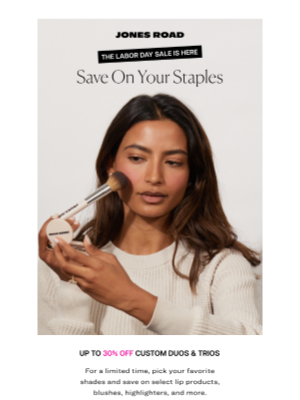 Jones Road Beauty - Stock Up & Save Up to 30%