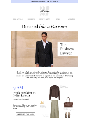 24S - How to dress like a Parisian: the Business Lawyer
