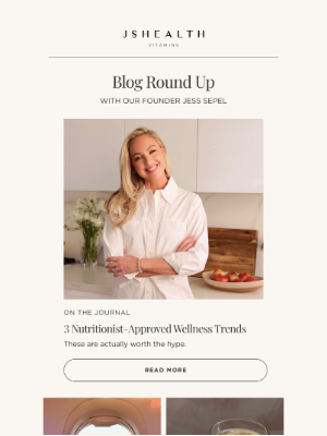 JS Health Vitamins - A nutritionist’s take on wellness trends