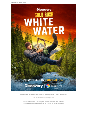 Gold Rush White Water New Season TONIGHT 8p