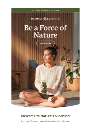 Nature's Sunshine - Welcome to Nature's Sunshine! ☀️
