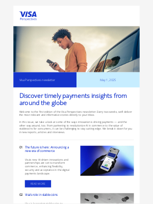 Visa - Visa Perspectives: How AI and stablecoins are shaping commerce