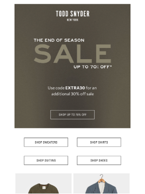 Todd Snyder - 150+ New Sale Styles Just Dropped