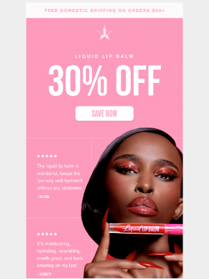 Jeffree Star Cosmetics - Limited Time: 30% OFF Liquid Lip Balm 🫦💦