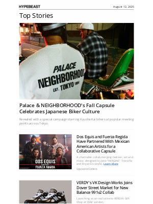 HYPEBEAST - Tokyo Streets, London Heat: Palace x NEIGHBORHOOD ☠️