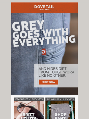 Dovetail Workwear - 4 of the Greytest Work Pants Ever