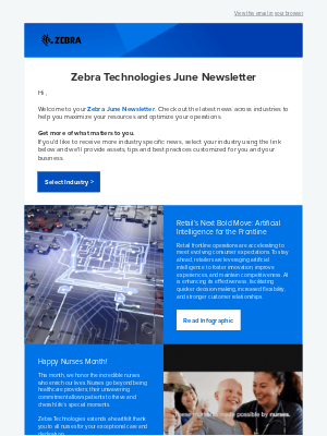 Zebra Technologies - Zebra Monthly: June 2025