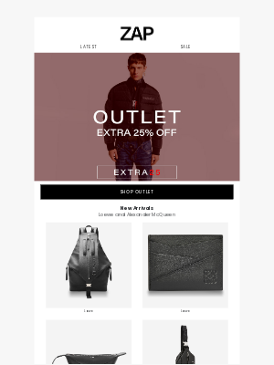 ZAP CLOTHING - Outlet | Extra 25% Off