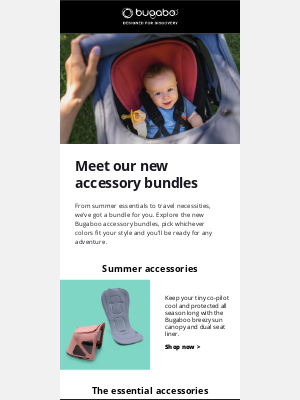 Bugaboo - New Bugaboo accessory bundles