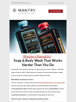 Mantry - Our Favorite Soap Right Now 🧼