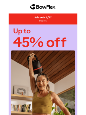 Bowflex - Last chance to save!
