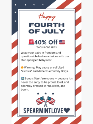 Spearmint Ventures  Llc - Stars, Stripes & Major Savings 🇺🇸✨