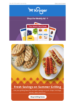 The Kroger Co. - Check Out Our Latest Weekly Deals ✅ | SAVE on Grilling Meats 🥩 | Rose Sale