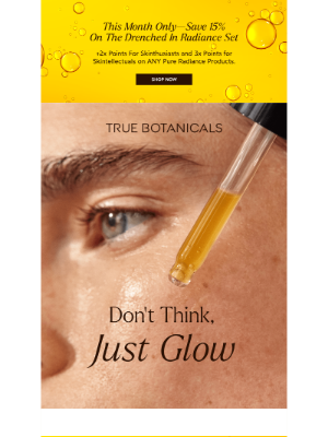 True Botanicals - Skincare resolutions for overthinkers