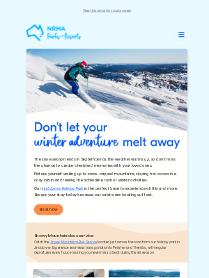 NRMA Parks and Resorts (AU) - Last chance to catch the snow