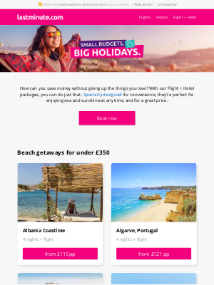 Lastminute (United Kingdom) - Travel more, spend less
