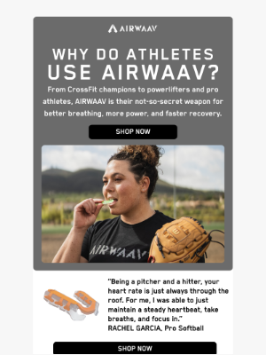 AIRWAAV - Why Do Athletes Use AIRWAAV?