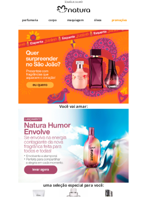 Natura (Brazil) - Entre no clima de São João!