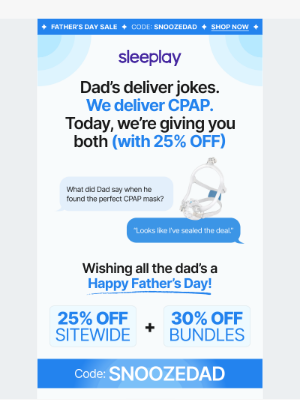 Sleeplay - Happy Father's Day!
