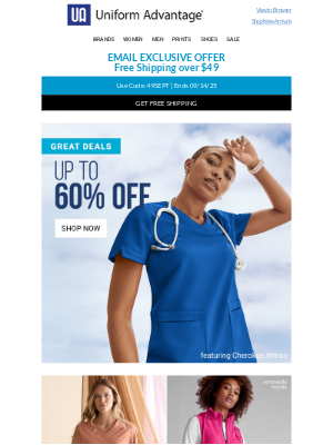 Uniform Advantage - Great DEALS! ✨ Up to 60% Off