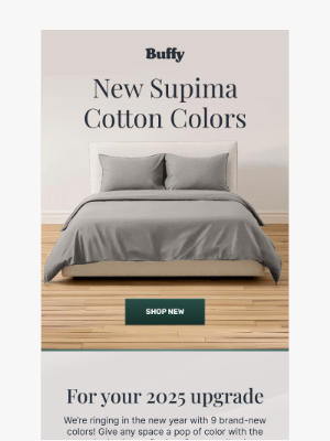 Buffy - New: Supima Cotton Colors