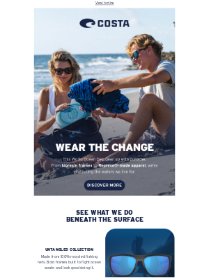Costa Sunglasses - Ocean-Friendly, Adventure-Ready