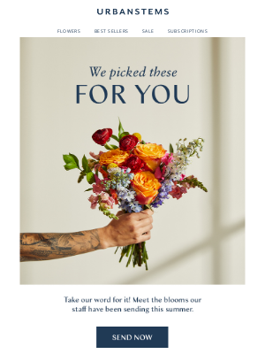 UrbanStems - Our new favorites