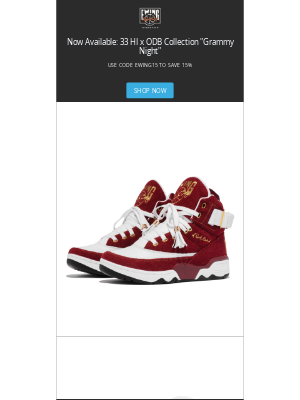 Ewing Athletics - Restock Alert! EWING 33 HI x ODB 