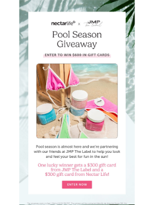 Nectar Bath Treats - Want to win $600 in gift cards?