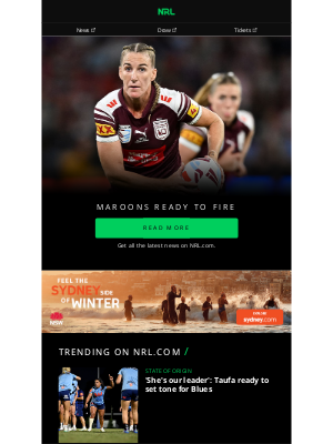 NSW Rugby League (Australia) - Game On: Queensland Call in Their Secret Weapon 👀