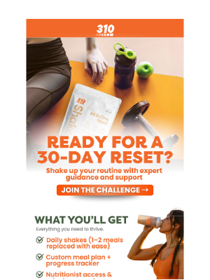 310 Nutrition - 30 Days to a Healthier, Happier You