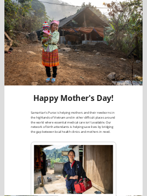 Samaritan's Purse - Celebrating Mothers Around the World