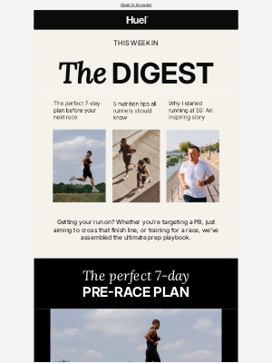 Huel - Top running tips from the experts 🏃‍♂️