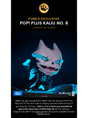 Funko - New Exclusive: Kaiju No. 8