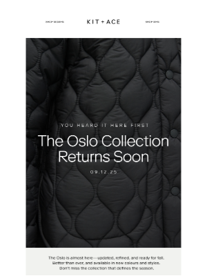 Kit and Ace - Coming Soon: Our Most-Loved Outerwear