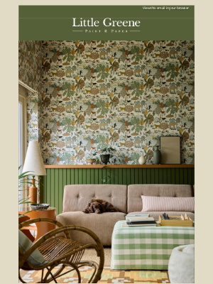 Little Greene - 'Animal Kingdom' wins Best Wallpaper...