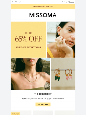 Missoma - Your favorites on sale