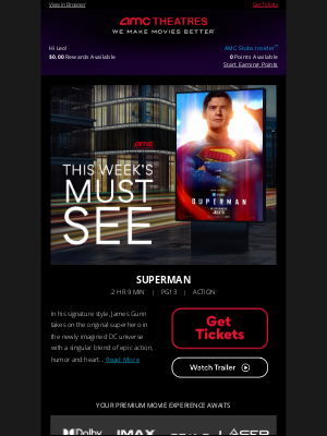 AMC Theatres - Leo, Your Weekly Ticket Is Here