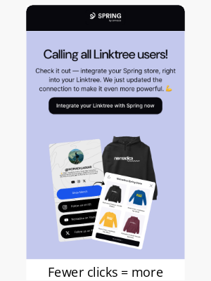 Teespring - Turn your #LinkInBio into a 24/7 storefront