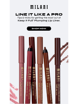 Milani - Lip liner tips you’ll actually use 💋💋