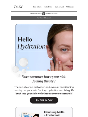 Olay - Rehydrate & Replenish 🏖️💧