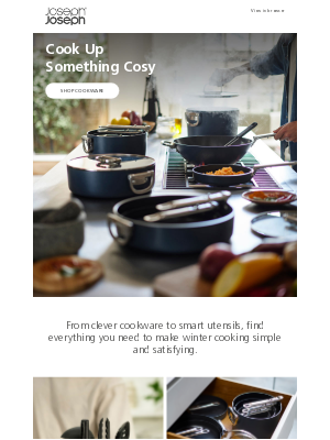 Joseph Joseph - Comfort cooking made easy