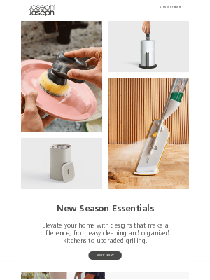 Joseph Joseph - Just landed: fresh designs for every room
