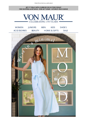 Von Maur - Cloth & Stone: The Softer Side of Style