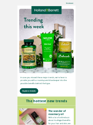 Holland & Barrett International (UK) - The hottest trends & new-in 🔥